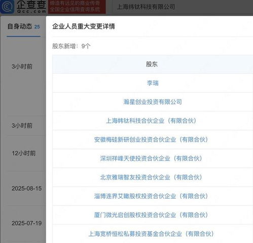 小米旗下瀚星創(chuàng)投入股緯鈦機器人，加速人工智能行業(yè)應用布局
