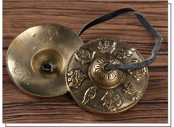 尼泊鈴黃銅碰鈴撞鈴碰鐘民族樂(lè)器配件密宗法器法鈴銅鈸叮夏鈴杵